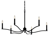 Large Foyer Chandelier 42" Width