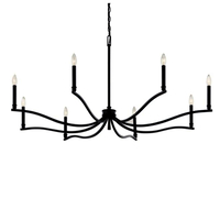 Large Foyer Chandelier 52" Width