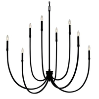 Large Foyer Chandelier 45-1/4" Width
