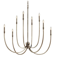 Large Foyer Chandelier 45-1/4" Width
