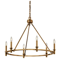 Mid Sized Chandelier 32-1/4" Width