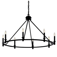 Large Foyer Chandelier 40-3/4" Width