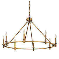Large Foyer Chandelier 40-3/4" Width