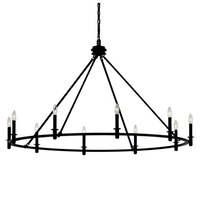 Large Foyer Chandelier 54-1/4" Width