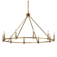 Large Foyer Chandelier 54-1/4" Width