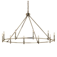 Large Foyer Chandelier 54-1/4" Width