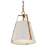 Down Light Pendant 13" Width