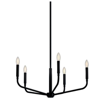 Mid Sized Chandelier 26" Width