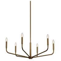 Mid Sized Chandelier 32" Width