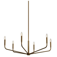 Large Foyer Chandelier 38" Width