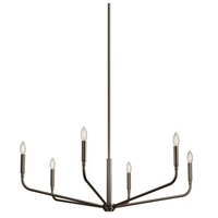 Large Foyer Chandelier 38" Width