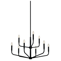 Mid Sized Chandelier 32" Width