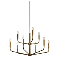 Mid Sized Chandelier 32" Width
