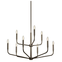 Mid Sized Chandelier 32" Width