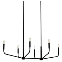 Large Foyer Chandelier 45" Width