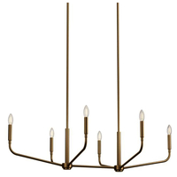 Large Foyer Chandelier 45" Width
