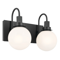 Bathroom Lighting (2 Bulbs) 14-1/4" Width