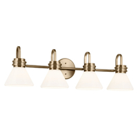 Bathroom Lighting (4 or more bulbs) 34" Width
