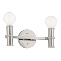 Bathroom Lighting (2 Bulbs) 13" Width