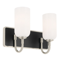 Bathroom Lighting (2 Bulbs) 14-1/4" Width