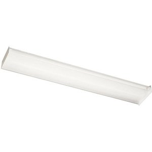 KK10315WH Utilitarian Flush Mount Ceiling Light - White KK10315WH Utilitarian Flush Mount Ceiling Light - White