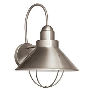 KK11099NI Seaside Entrance Outdoor Wall Light - Brushed Nickel KK11099NI Seaside Entrance Outdoor Wall Light - Brushed Nickel