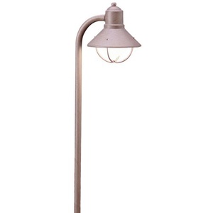KK15438OB Traditional Marine Lantern Path Lighting Landscape Light - Olde Brick KK15438OB Traditional Marine Lantern Path Lighting Landscape Light - Olde Brick