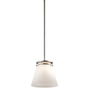 KK1687NI Hendrik Mini-Pendant Pendant Light - Brushed Nickel KK1687NI Hendrik Mini-Pendant Pendant Light - Brushed Nickel