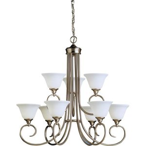 Kk1927ni Bristol Large Foyer Chandelier Chandelier Brushed