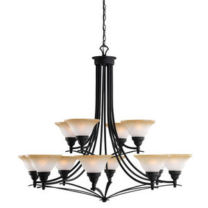 KK2048DBK Pomeroy Large Foyer Chandelier Chandelier - Distressed Black KK2048DBK Pomeroy Large Foyer Chandelier Chandelier - Distressed Black