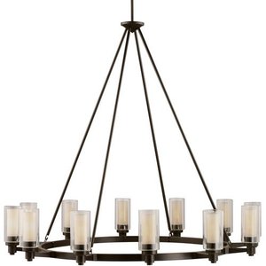 KK2347OZ Circolo Large Foyer Chandelier Chandelier - Olde Bronze KK2347OZ Circolo Large Foyer Chandelier Chandelier - Olde Bronze