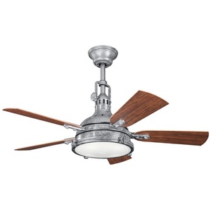 KK310101GST Hatteras Bay Medium Fan (42'' to 51'') Ceiling Fan - Galvanized Steel KK310101GST Hatteras Bay Medium Fan (42'' to 51'') Ceiling Fan - Galvanized Steel
