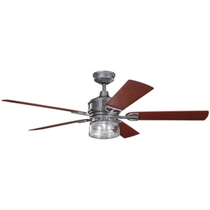 KK310140WSP Lyndon Patio Large Fan (52'' to 59'') Ceiling Fan - Weathered Steel Powder Coat KK310140WSP Lyndon Patio Large Fan (52'' to 59'') Ceiling Fan - Weathered Steel Powder Coat