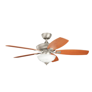 KK337016NI Canfield Large Fan (52'' to 59'') Ceiling Fan - Brushed Nickel / Maple KK337016NI Canfield Large Fan (52'' to 59'') Ceiling Fan - Brushed Nickel / Maple