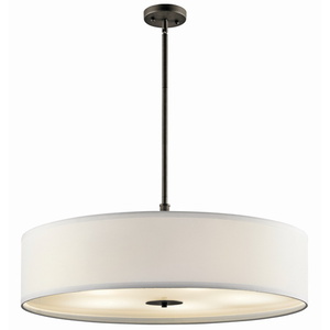 KK42196OZ Everly Drum Pendant Pendant Light - Olde Bronze KK42196OZ Everly Drum Pendant Pendant Light - Olde Bronze