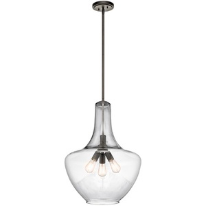 KK42198OZ Everly Drum Pendant Pendant Light - Olde Bronze KK42198OZ Everly Drum Pendant Pendant Light - Olde Bronze