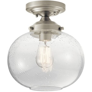 KK42296NI Avery Semi Flush Mount Ceiling Light - Brushed Nickel KK42296NI Avery Semi Flush Mount Ceiling Light - Brushed Nickel
