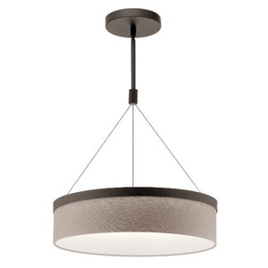 KK42297OZLED Mercel Drum Pendant Pendant Light - Olde Bronze KK42297OZLED Mercel Drum Pendant Pendant Light - Olde Bronze