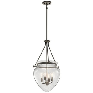 KK42594OZ Belle Entrance / Foyer Pendant Light - Olde Bronze KK42594OZ Belle Entrance / Foyer Pendant Light - Olde Bronze