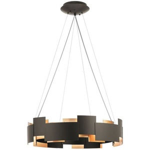 KK42992OZLED Moderne Entrance / Foyer Pendant Light - Olde Bronze KK42992OZLED Moderne Entrance / Foyer Pendant Light - Olde Bronze