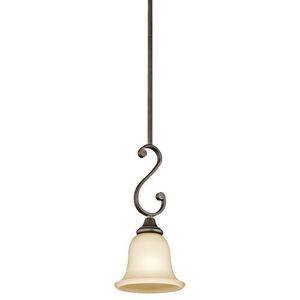 KK43162OZ Monroe Mini-Pendant Pendant Light - Olde Bronze KK43162OZ Monroe Mini-Pendant Pendant Light - Olde Bronze