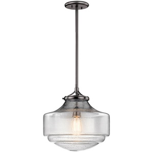 KK43564SNI Keller Down Light Pendant Light - Shadow Nickel KK43564SNI Keller Down Light Pendant Light - Shadow Nickel
