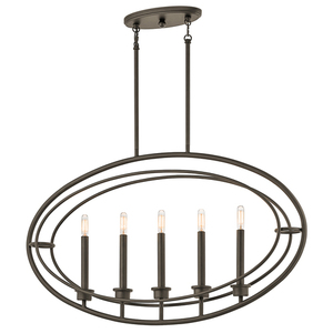 KK43732OZ Imogen Linear Pendant Pendant Light - Olde Bronze KK43732OZ Imogen Linear Pendant Pendant Light - Olde Bronze