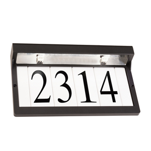 KK43800BKT Utilitarian Address Number Door Accessory - Textured Black KK43800BKT Utilitarian Address Number Door Accessory - Textured Black