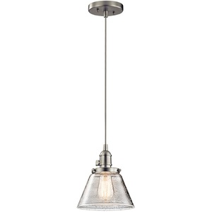 KK43851NI Avery Mini-Pendant Pendant Light - Brushed Nickel KK43851NI Avery Mini-Pendant Pendant Light - Brushed Nickel