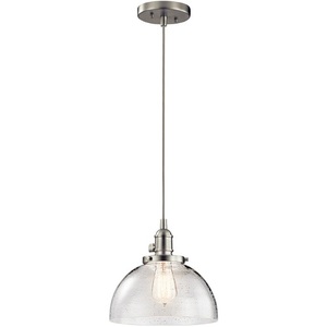 KK43853NI Avery Mini-Pendant Pendant Light - Brushed Nickel KK43853NI Avery Mini-Pendant Pendant Light - Brushed Nickel
