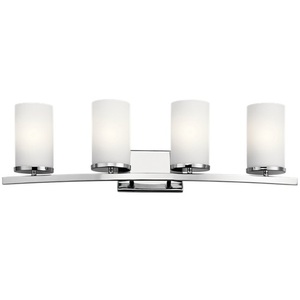 KK45498CH Crosby 4 or More Bulb Bathroom Lighting - Chrome KK45498CH Crosby 4 or More Bulb Bathroom Lighting - Chrome