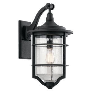 KK49128DBK Royal Marine Entrance Outdoor Wall Light - Distressed Black KK49128DBK Royal Marine Entrance Outdoor Wall Light - Distressed Black