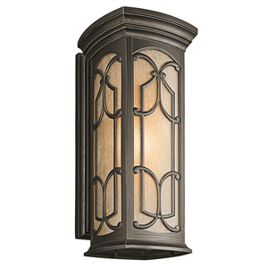 KK49229OZ Franceasi Entrance Outdoor Wall Light - Olde Bronze KK49229OZ Franceasi Entrance Outdoor Wall Light - Olde Bronze