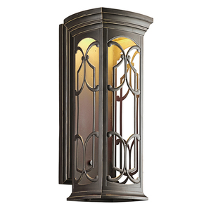 KK49229OZLED Franceasi Entrance Outdoor Wall Light - Olde Bronze KK49229OZLED Franceasi Entrance Outdoor Wall Light - Olde Bronze